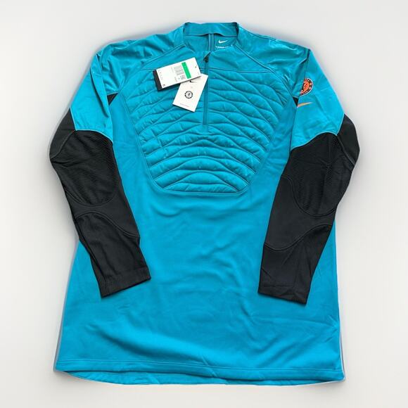 Chelsea Football Club Nike Strike Drill Training 1/4 Zip Size XL - Picture 1 of 6